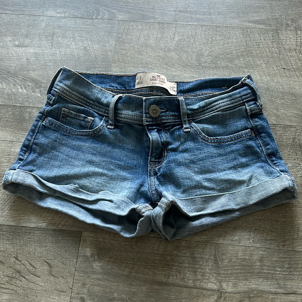Hollister short-short jean shorts